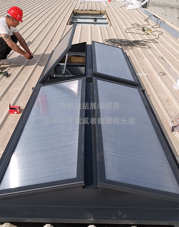 兰州王老吉生产车间合阳排烟天窗