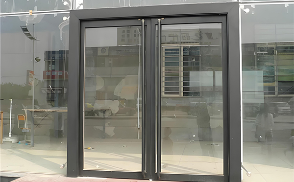 合阳玻璃地弹门